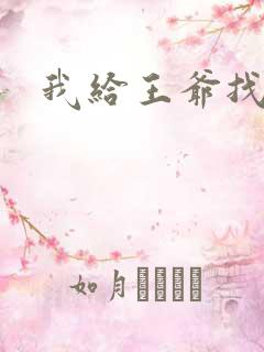 我给王爷找小三