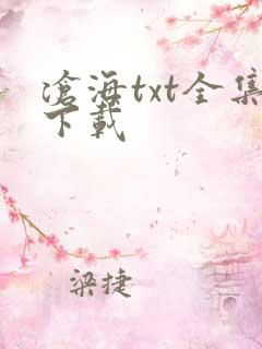沧海txt全集下载