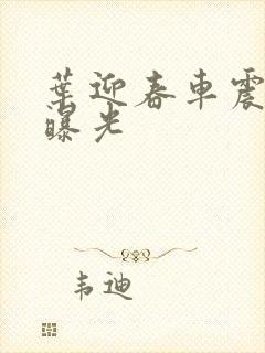 叶迎春车震照片曝光