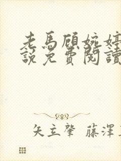 老马顾婉婷的小说免费阅读