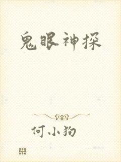 鬼眼神探