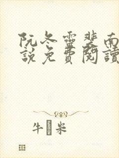 阮冬灵裴南曜小说免费阅读