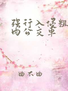 强行入侵粗暴h肉公交车