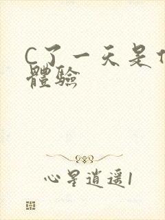 C了一天是什么体验