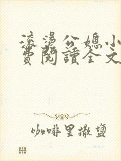 滚烫公媳小说免费阅读全文