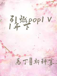 引燃pop1∨1年下