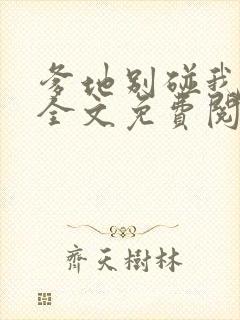 爹地别碰我妈咪全文免费阅读