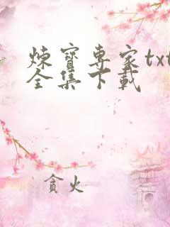 炼宝专家txt全集下载