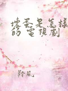 坏蛋是怎样炼成的 电视剧