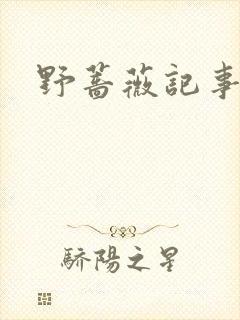 野蔷薇记事薄