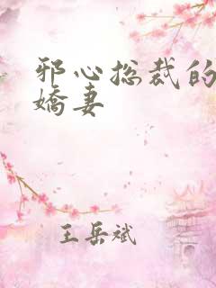 邪心总裁的纯情娇妻