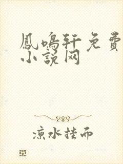 凤鸣轩免费言情小说网
