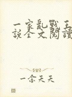 一家乱战王芳小说全文阅读