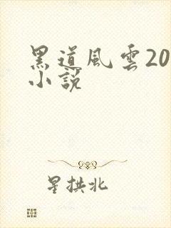 黑道风云20年小说