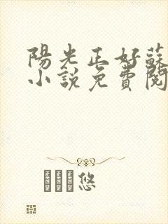 阳光正好苏玥玥小说免费阅读无弹窗