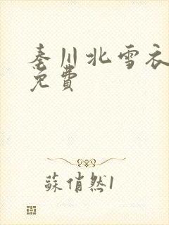 秦川北雪衣小说免费