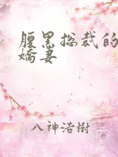 腹黑总裁的双面娇妻