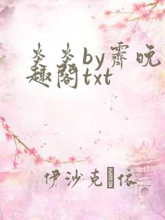 炎炎by霁晚笔趣阁txt