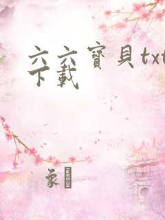 六六宝贝txt下载