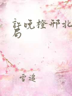 许晚橙邢北琛结局