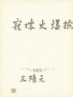 宠坏火爆检察官