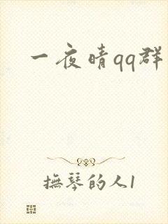 一夜晴qq群