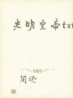 光明皇帝txt