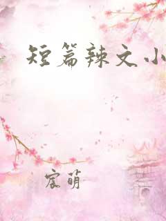 短篇辣文小说