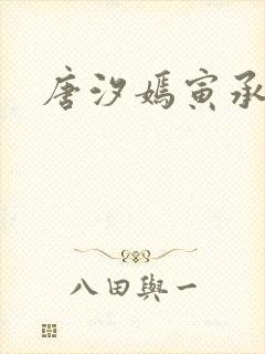 唐汐嫣寅承小说