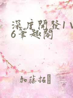 深度开发1 V6笔趣阁