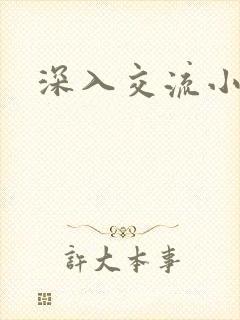 深入交流小说