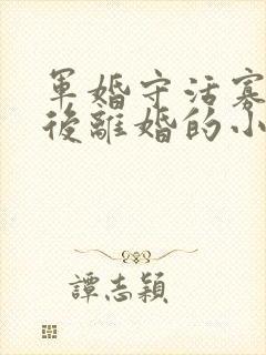 军婚守活寡重生后离婚的小说