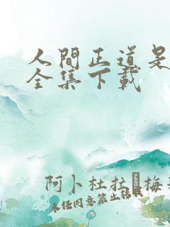 人间正道是沧桑全集下载