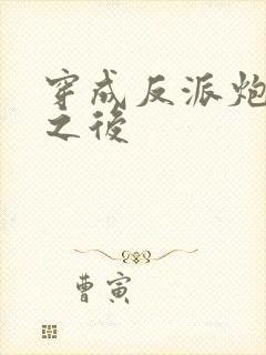 穿成反派炮灰攻之后