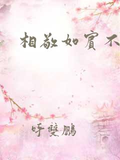 相敬如宾不相睹