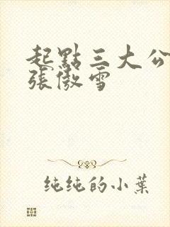 起点三大公交车张傲雪