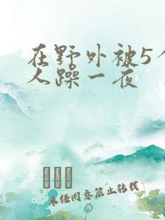 在野外被5个男人躁一夜
