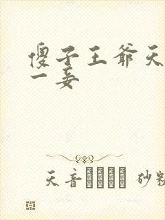 傻子王爷天下第一妾