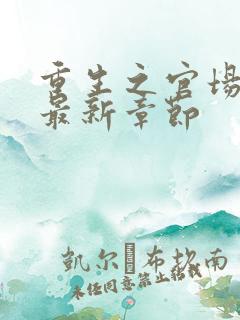 重生之官场风流最新章节