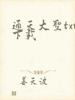 通天大圣txt下载