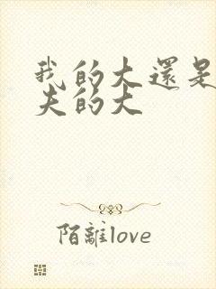 我的大还是你前夫的大