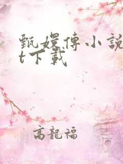 甄嬛传小说txt下载