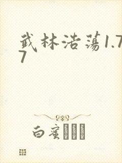 武林浩荡1.77