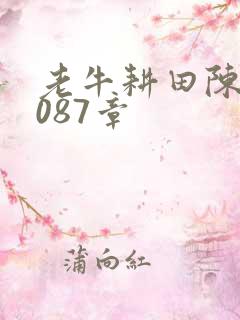 老牛耕田陈雪1087章