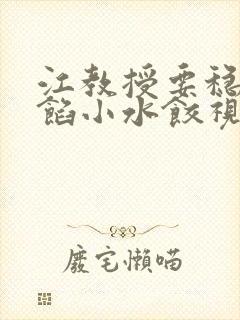 江教授要稳住肉馅小水饺视频