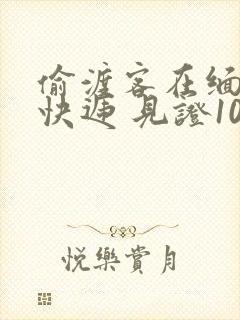 偷渡客在缅北送快递 见证100种逃亡