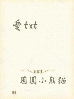 爱txt
