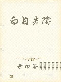 白日光阴