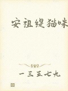 安祖缇猫咪抱抱