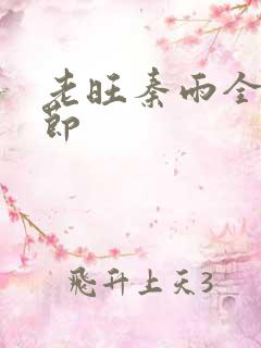 老旺秦雨全部章节